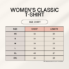 1745043608sizechart-1.png Maybe Easier Than You Think T-Shirt – Motivational Retro Tee