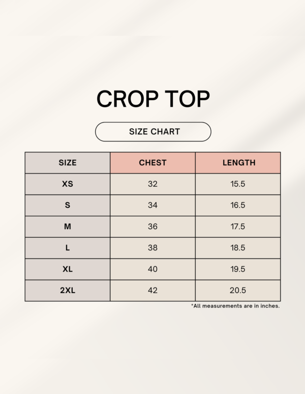 1745047541sizechart.png Zip It! Cropped T-Shirt – Bold Back Graphic Tee