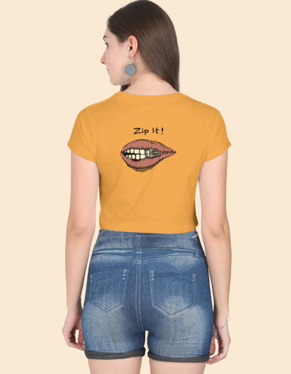 Back_2_c_35-1.jpg Zip It! Cropped T-Shirt – Bold Back Graphic Tee