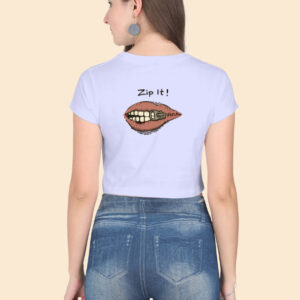 Back_2_c_49-3.jpg Zip It! Cropped T-Shirt – Bold Back Graphic Tee