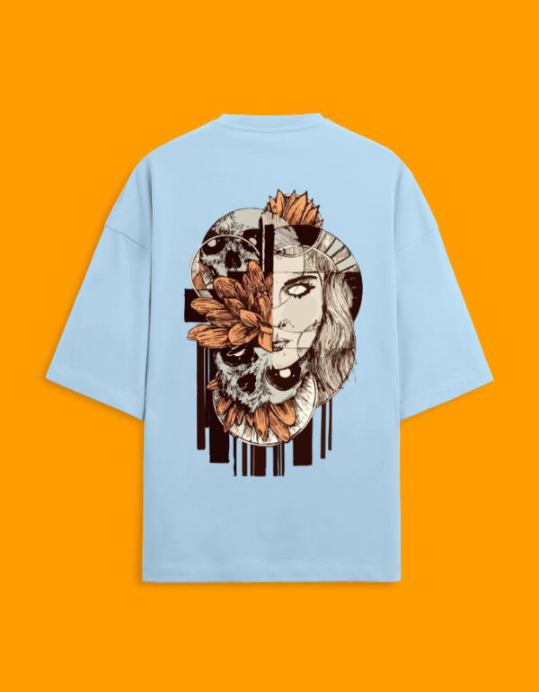 Back_2_c_54-2.jpg Dual Bloom – Unisex Oversized Graphic Tee