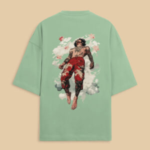 Back_2_c_57-1.jpg Fallen Sky – Oversized Graphic Tee