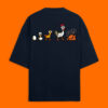 Back_2_c_3.jpg Cluck Off – Chicken Evolution Oversized Tee (Unisex)