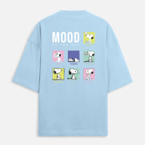 Back_2_c_54-5.jpg Snoopy Mood of the Day Oversized T-Shirt for Men