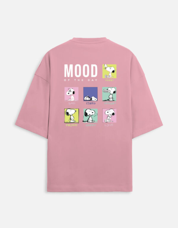 Back_2_c_56-5.jpg Snoopy Mood of the Day Oversized T-Shirt for Men