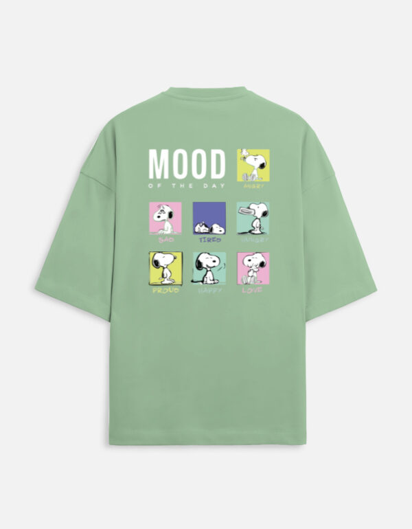 Back_2_c_57-4.jpg Snoopy Mood of the Day Oversized T-Shirt for Men